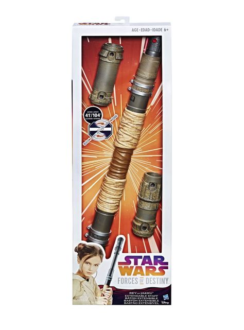 Bastón Extensible Star Wars Forces Of Destiny de Hasbro-0