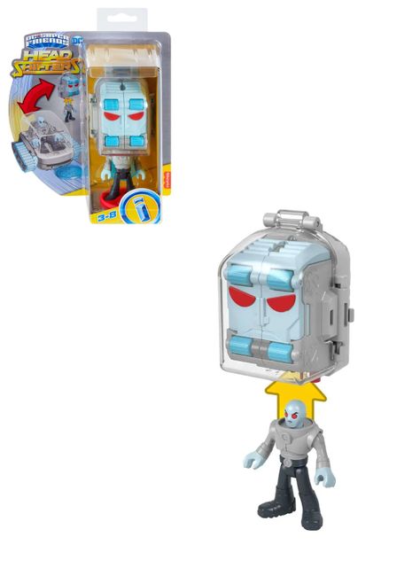 Figura De Acción Shifters Mr. Freeze & Snow Tank de Imaginext-0