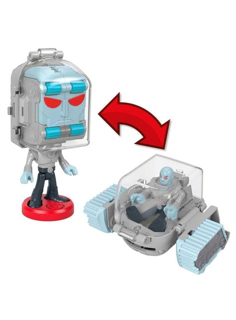 Figura De Acción Shifters Mr. Freeze & Snow Tank de Imaginext-6