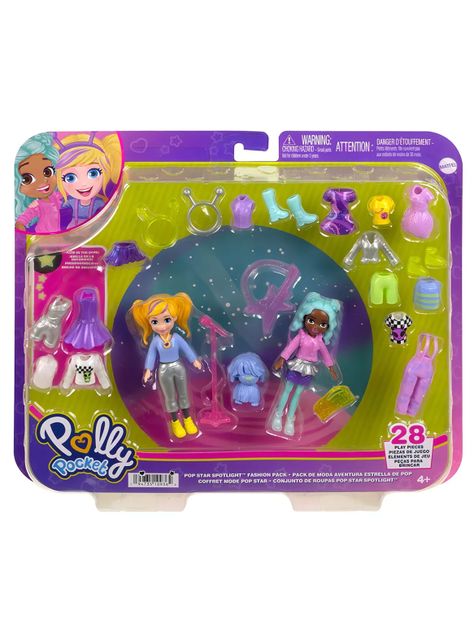 Polly Pocket - Paquete De Modas Pop Star-0