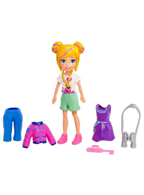 Muñeca Polly Pocket Pack de Modas de Nueva York de Mattel-1