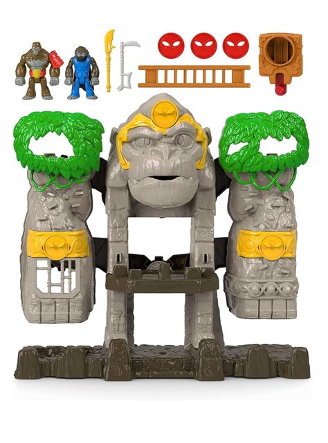 Set De Juego Fortaleza Gorila Mundo Aventura de Imaginext-5