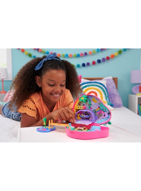 Muñeca Polly Pocket Estuche De Bolso 2 En 1 Familia De Perezosos de Mattel-2