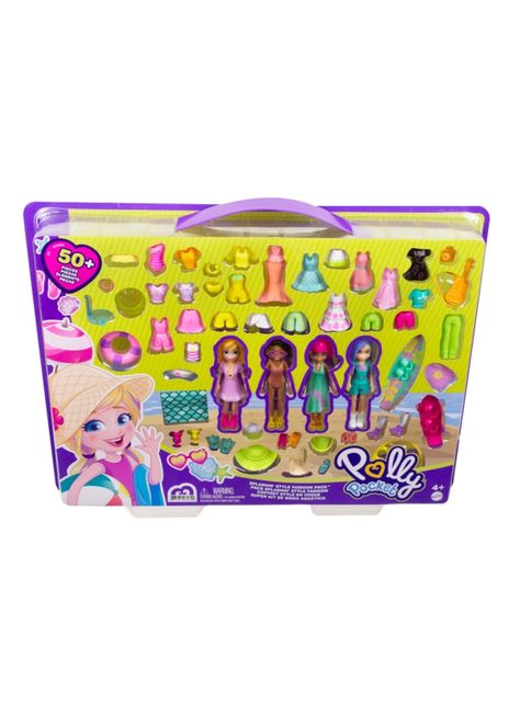 Set de Muñeca de Polly Pocket Super Kit de Moda Acuático de Mattel-0