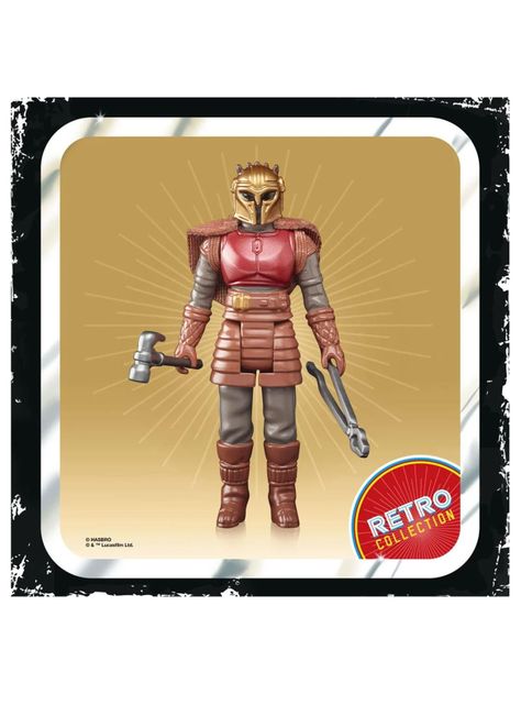 Figura Coleccionable The Armorer The Mandalorian Star Wars Retro Collection de Hasbro-2