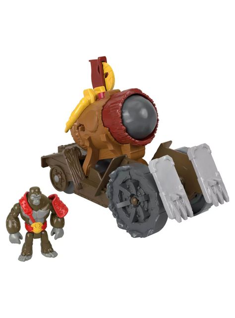 Imaginext Mundo Aventura Vehículo De Juguete Cañón De Gorila Color Multicolor-0
