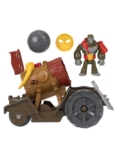 Imaginext Mundo Aventura Vehículo De Juguete Cañón De Gorila Color Multicolor-1