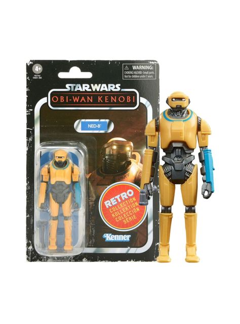 Figura Coleccionable de Ned-B Star Wars Obi-Wan Kenobi Retro Collection de Hasbro-0