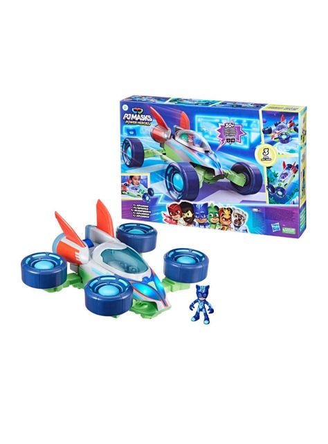 Figura De Acción Pj Masks Power Heroes Pj Explorador de Hasbro-0