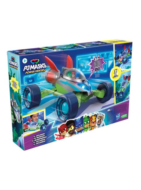 Figura De Acción Pj Masks Power Heroes Pj Explorador de Hasbro-5