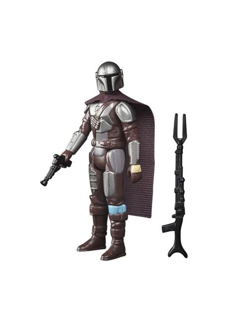 Figura de Beskar de The Mandalorian de Star Wars Versión Retro de Kenner-1