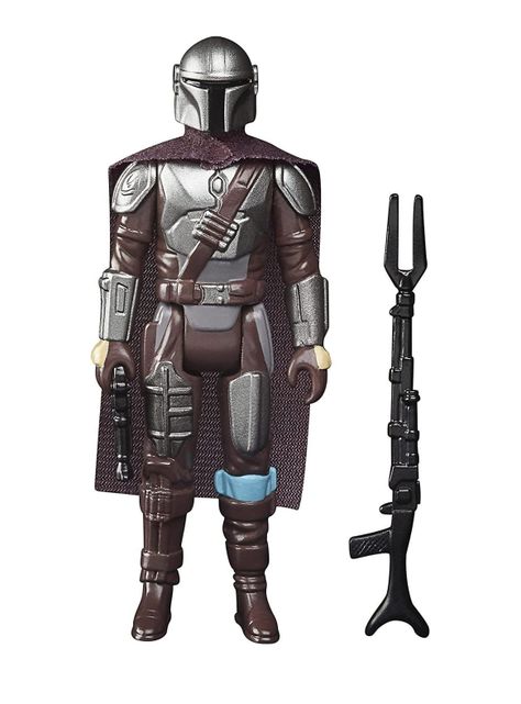 Figura de Beskar de The Mandalorian de Star Wars Versión Retro de Kenner-2