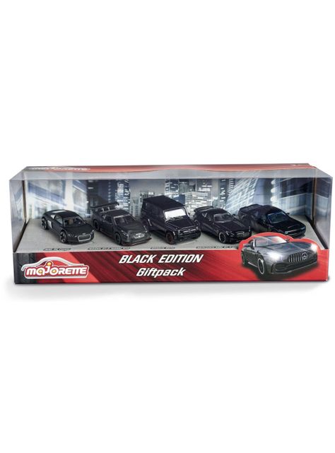 Autos De Colección Majorette Black Edition Luxury 5 Pack-3