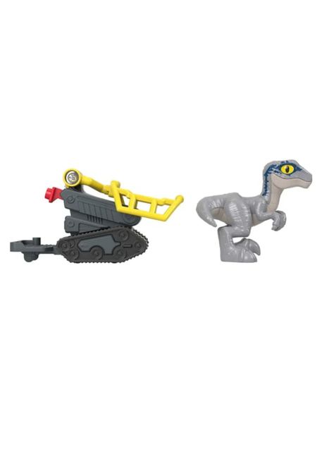 Dinosaurio Captura al Velociraptor Blue de Jurassic World de Imaginext-3