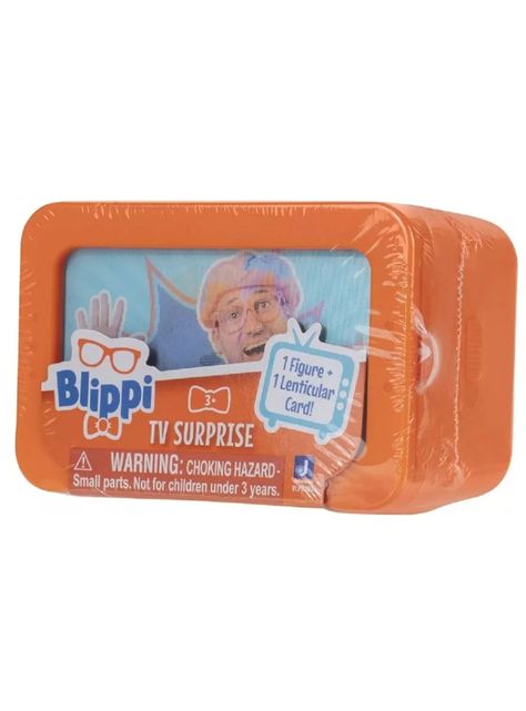 Blippi Mini Figura Sorpresa Misteriosa + Tarjeta Qr-0