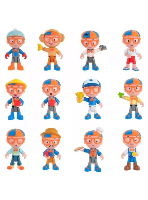 Blippi Mini Figura Sorpresa Misteriosa + Tarjeta Qr-3