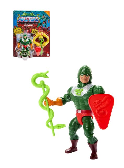Figura King Hiss de Master of The Universe MOTU Origins de Mattel-0