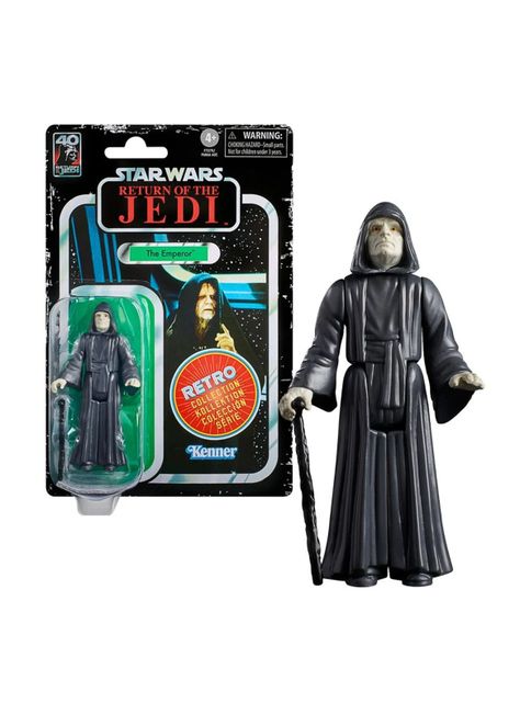 Figura The Emperor Star Wars Return Of The Jedi Black Retro-0