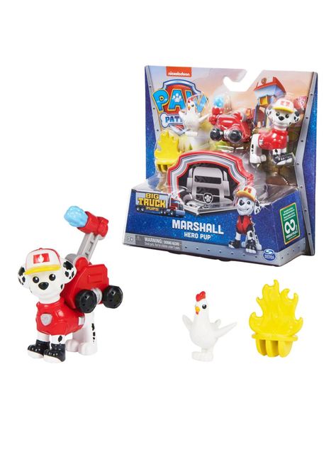 Figura Marshall con Camión Paw Patrol Hero Pups de Spin Master-0