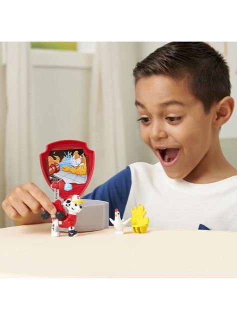 Figura Marshall con Camión Paw Patrol Hero Pups de Spin Master-3