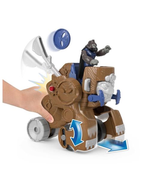 Figura Mundo Aventura Catapulta De Mono de Imaginext-1