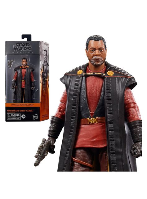 Figura Coleccionable Magistrate Greef Karga Star Wars: The Mandalorian The Black Series de Hasbro-0