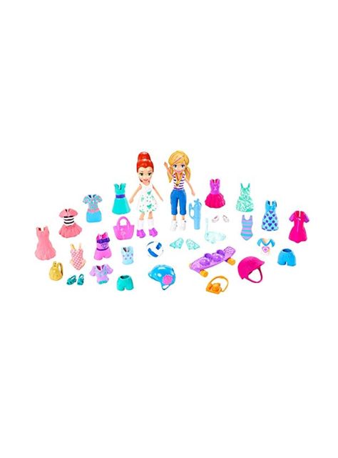 Muñeca Polly Pocket Pack De Moda Deportiva de Mattel-1