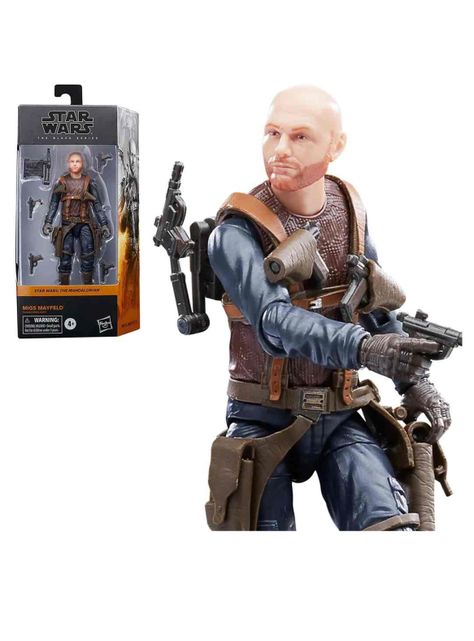 Figura Coleccionable Migs Maydeld Star Wars: The Mandalorian The Black Series de Hasbro-0