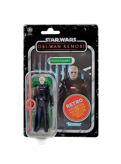 Figura Coleccionable Grand Inquisitor Star Wars Obi-Wan Kenobi Retro Collection de Hasbro-3