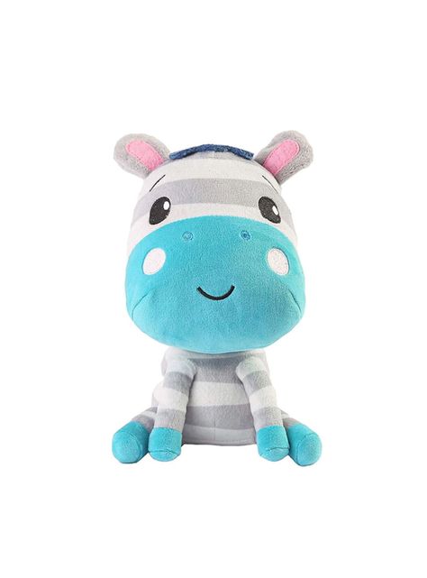 Peluche Sentadito Cebra 20Cms de Fisher Price-1