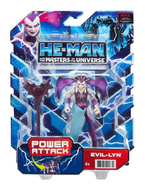 Figura de Acción Animated Evil-lyn Masters Of The Universe Netflix de Mattel-4
