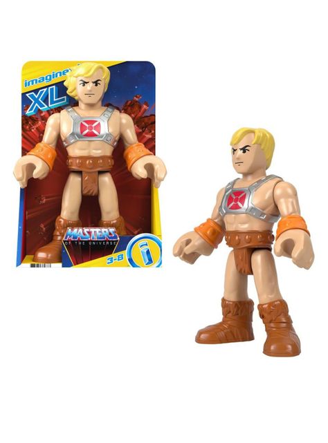 Figura He Man Xl Masters Of The Universe Fisher Price de Imaginext-0