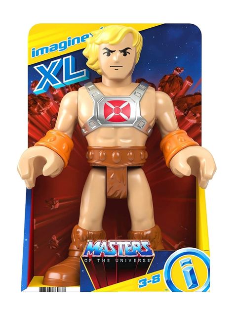 Figura He Man Xl Masters Of The Universe Fisher Price de Imaginext-2