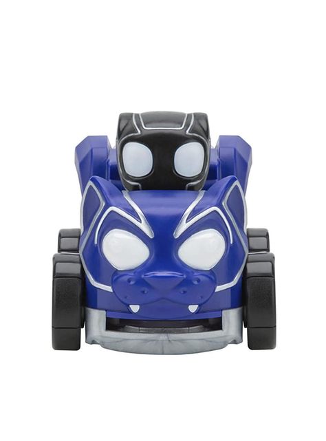 Figura Black Panther en su Vehículo Lanzadiscos de Spidey y sus Asombrosos Amigos-1