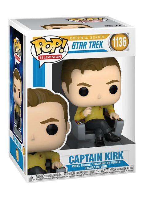 Funko Pop Television: Star Trek - Captain Kirk-1