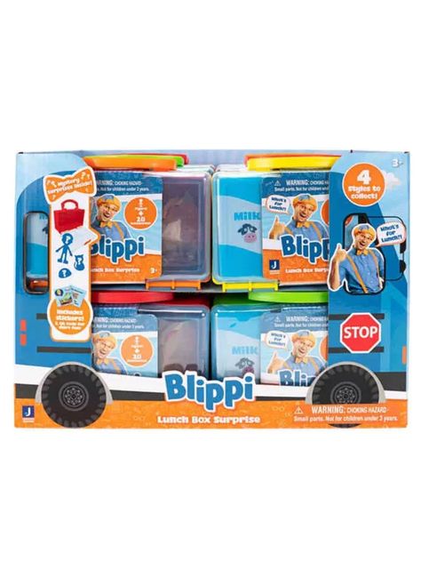 Blippi Lunch Box Surprise Figura Y Accesorios Sorpresa-2