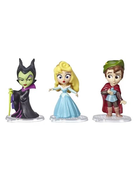 Pack 3 Figuras Coleccionables de La Historia de Aurora de Disney Tipo Comic-1