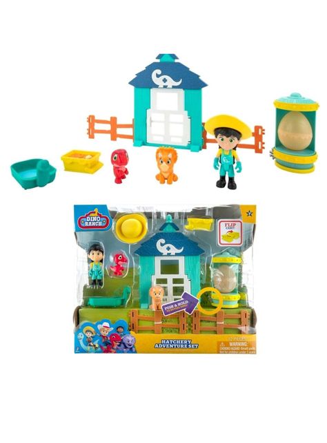 Set De Juego Incubadora Dinos Hatchery Adventure de Dino Ranch de Jazwares-0
