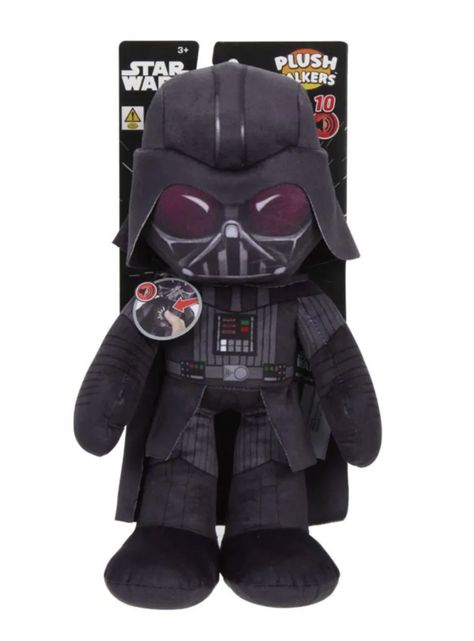 Star Wars Peluche Darth Vader Con Frases 12 Color Negro-0