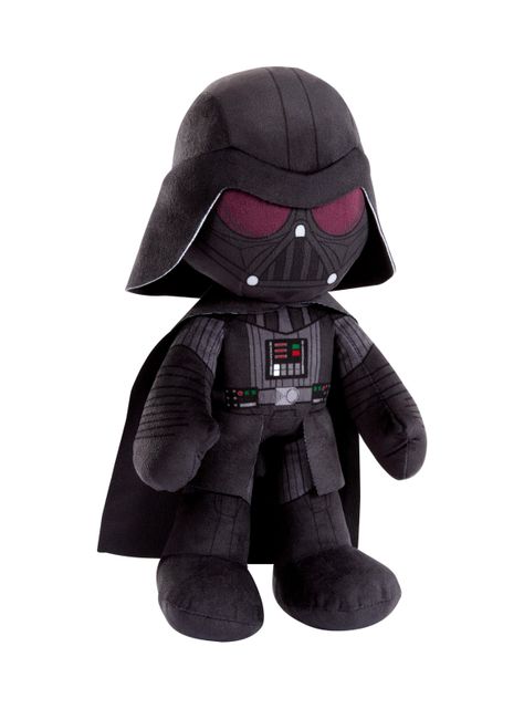Star Wars Peluche Darth Vader Con Frases 12 Color Negro-1