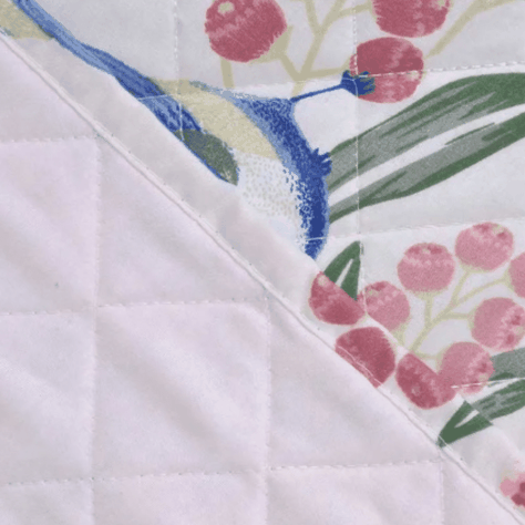 Quilt 1.5 Plazas Cosido Patchwork Begonia-3