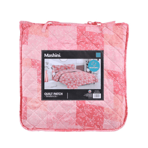 Quilt 1.5 Plazas Cosido Patchwork Virgo-3