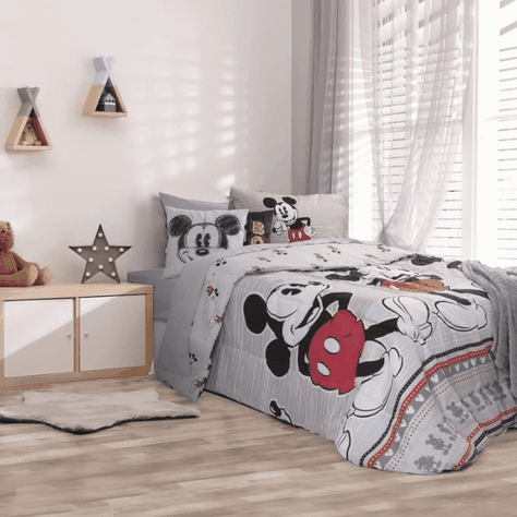 Plumón 1.5 Plazas Mickey Mouse-1