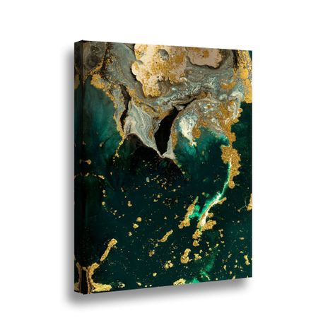 Canvas 70x50 cms Marmol Verde-0