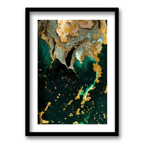 Cuadro Marmol Verde II-0