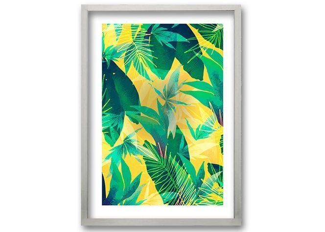 Cuadro 50x35 cm ilustración Vegetación-0
