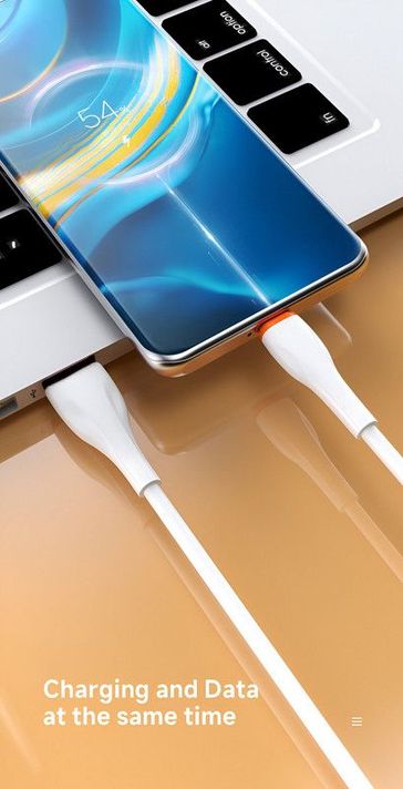 Set 5 Cables Tipo C Lightning 2.4A Carga Rapida Lau-9