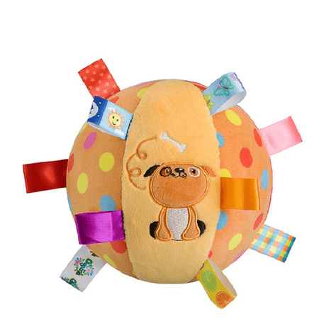 Sonajero Pelota Juguete Felpa Suave Sonido Bebes Lau-6