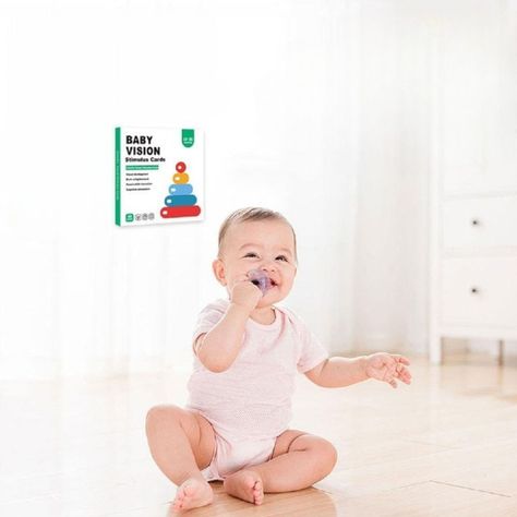 Set de 6 Tarjetas Estimulación Visual Bebé 18-36 Meses Jhn-8