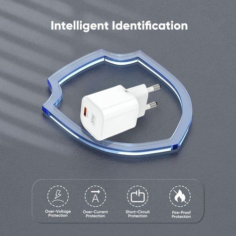 Cargador Adaptador Corriente USB-C Carga Rapida Lau-3